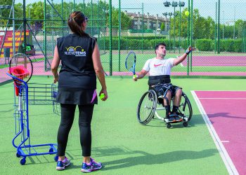 “MI VIDA SE BASA EN SUPERARME CADA DÍA Y EL TENIS ME HA DADO NUEVOS OBJETIVOS”