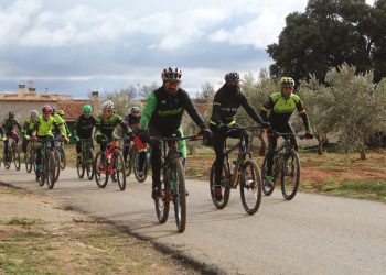 Los amantes de la BTT disfrutan con la Quedada en San Pedro