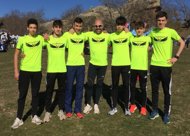 Magnífico séptimo puesto del Valdepeñas Athletics Club en el Campeonato de Cross por Clubes