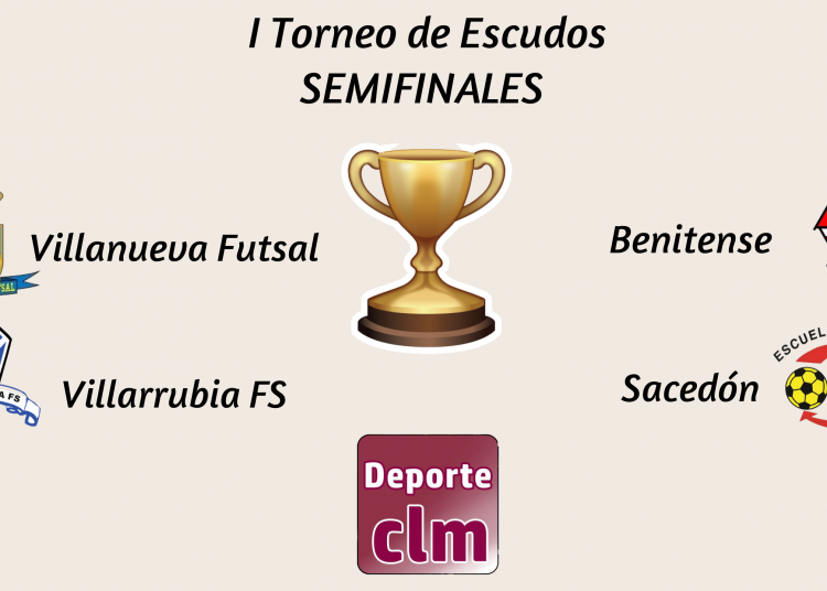 Sacedón, Benitense, Villanueva Futsal y Villarrubia FS a semifinales.