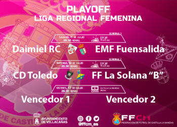 Arrancan las semifinales del playoff de ascenso a 1ª Nacional Femenina las cuales emitirá la FFCM