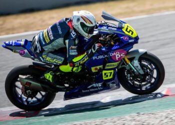 El bargueño Christian Palomares queda quinto en  el Circuit de Barcelona del campeonato nacional de Superbikes