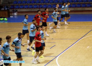 El Soliss FS Talavera volvió al trabajo este lunes con todas las medidas de seguridad.
