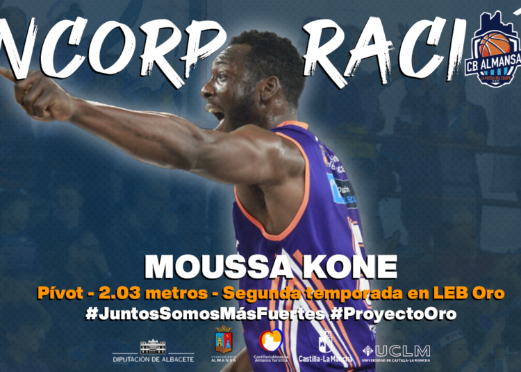 Moussa Kone completa el juego interior del CB Almansa