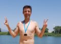 El nadador del Club DSC Albacete Swim, Alberto García participó con gran éxito en la Ultraebro Swim Marathon