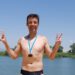 El nadador del Club DSC Albacete Swim, Alberto García participó con gran éxito en la Ultraebro Swim Marathon