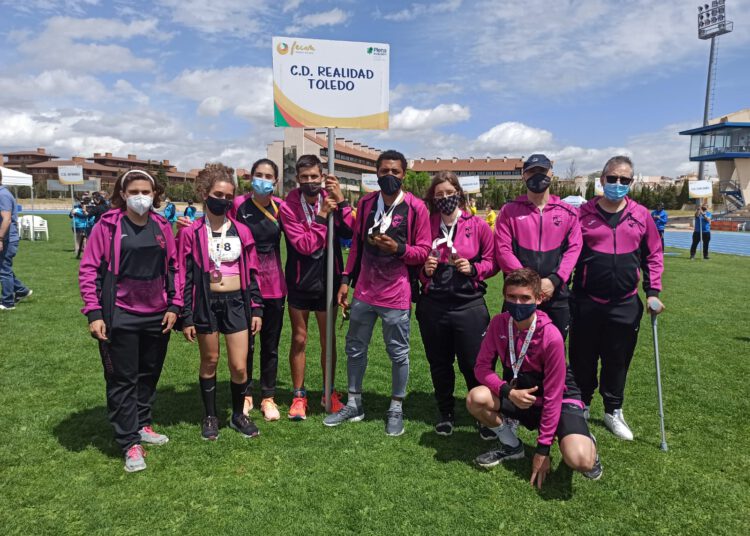 El Club Deportivo Realidad Toledo se vuelve de Albacete con 10 medallas del Regional de FECAM