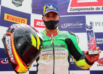 Christian Palomares celebrando su éxito.