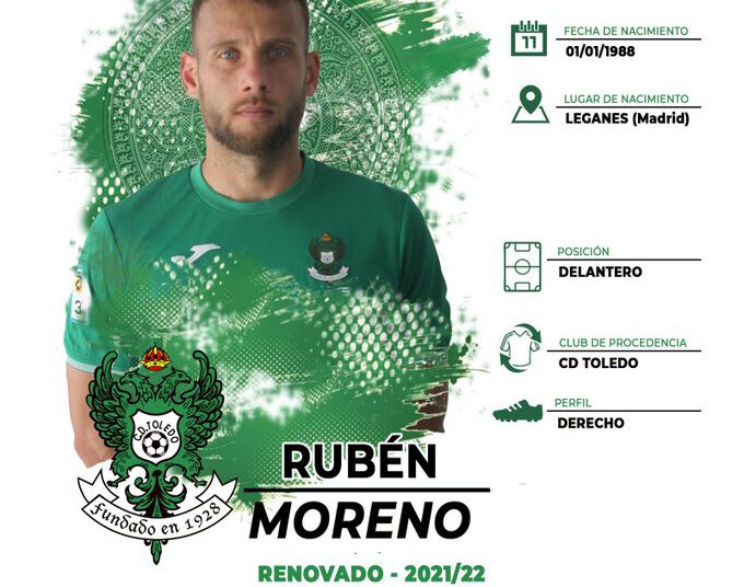 El CD TOLEDO renueva a su goleador