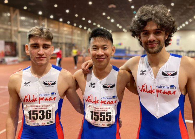 Tres medallas para el Valdepeñas Athletics Club – Sistemas Valcom, en el Regional de Pista Cubierta.