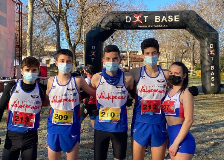 Nueve podios para el Valdepeñas Athletics Club – Sistemas Valcom en el Cross del Chorizo