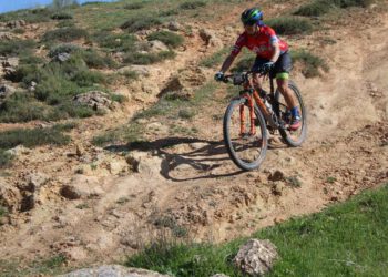 Eugenio Alfaro y Alfonsi Villar, campeones de la prueba BTT de Villarrobledo