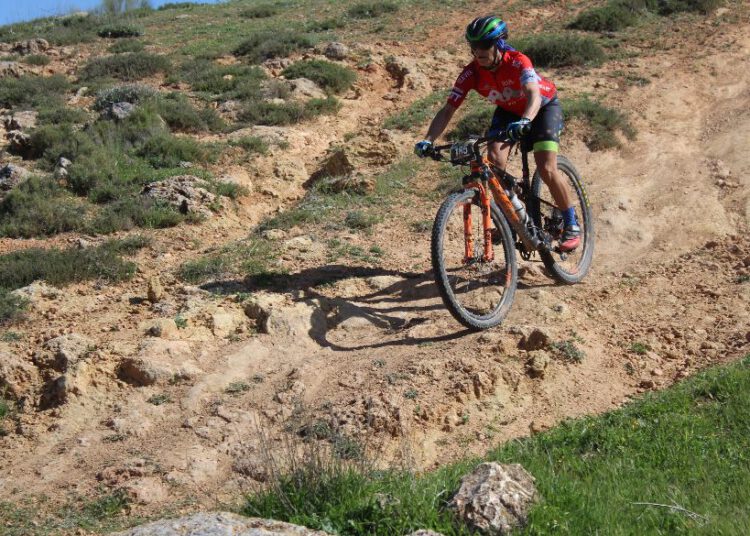 Eugenio Alfaro y Alfonsi Villar, campeones de la prueba BTT de Villarrobledo