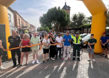 Ciento cincuenta ciclistas estrenan con éxito la I Marcha Cicloturista “P.C. Juan Carlos Martín”