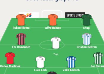 El 11 ideal senior de la TERCERA por Manuel Aroca